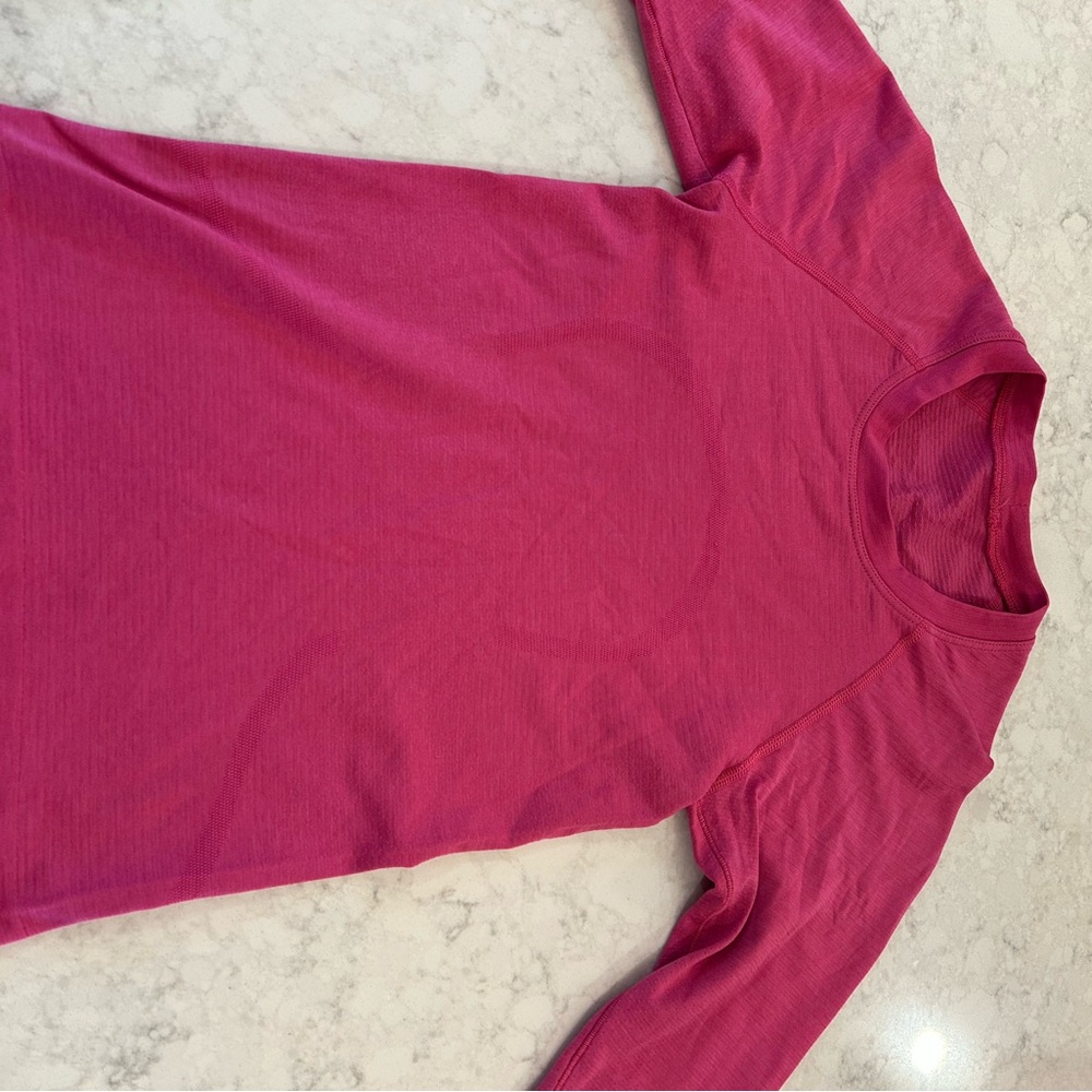lululemon athletica Long Sleeve Tee - Pink